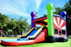 Ninja Bounce House Combo