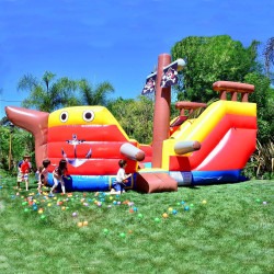 Pirate Ship (15 ft) Waterslide