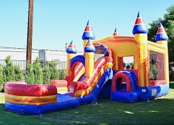 Superhero Bounce House Combo