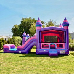 Purplish Bounce House Combo