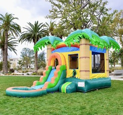 Tropical Breeze Bounce House Combo