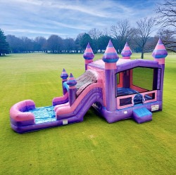 Purplish Bounce House Combo