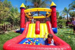 IMG 0525 1740084071 Red Castle Bounce House Combo