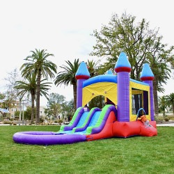 Jelly Bean Castle Bounce House Combo