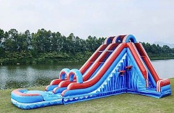 Flash (20 Ft) Dual Lane Waterslide