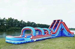 Flash (20 Ft) Dual Lane Waterslide With Slip N' Slide