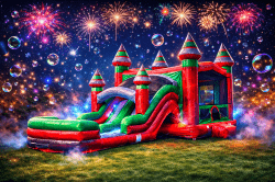 Watermelon Wonder Bounce House Combo