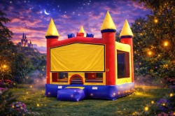 Rainbow Castle (13x13) Bounce House