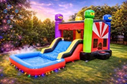 Ninja Bounce House Combo