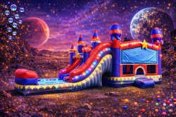 Rocket Titan Bounce House Combo