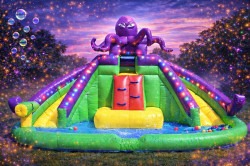 Octopus (10 Ft) Dual Lane Waterslide
