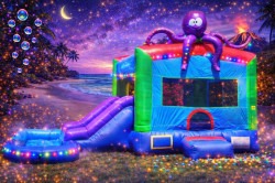 Octopus Bounce House Combo