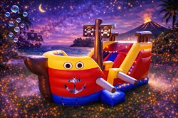 Pirate Ship (15 Ft) Waterslide