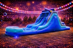 Tropical (13 Ft) Dual Lane Waterslide