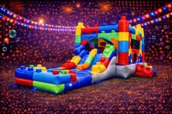 Block Party Bounce House Combo