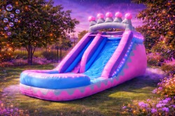 Princess Tiara (14 Ft) Waterslide