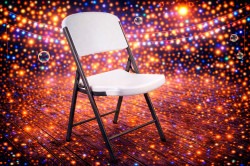 White Plastic Folding Chairs