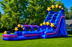 Galaxy (19 Ft) Waterslide With Slip N' Slide