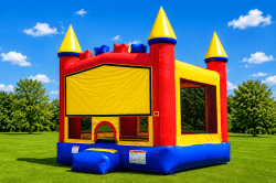 Rainbow Castle (13x13) Bounce House