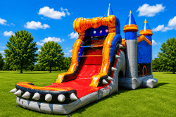 Rocker Titan Bounce House Combo