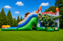 T-Rex Dinosaur Bounce House Combo