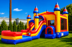 Superhero Bounce House Combo