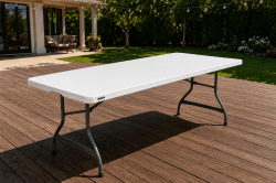 White (6 Ft) Rectangular Folding Tables