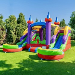 IMG 5164 1778710776 Rainbow Castle Bounce House Combo