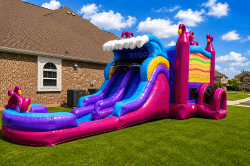 Mysterious Jungle Bounce House Combo
