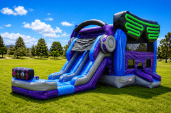 Glitch Game Bounce House Combo